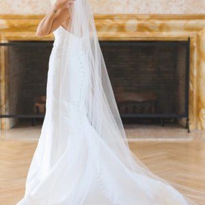 Elizabeth John "Blaine" Veil 110 inch tulle